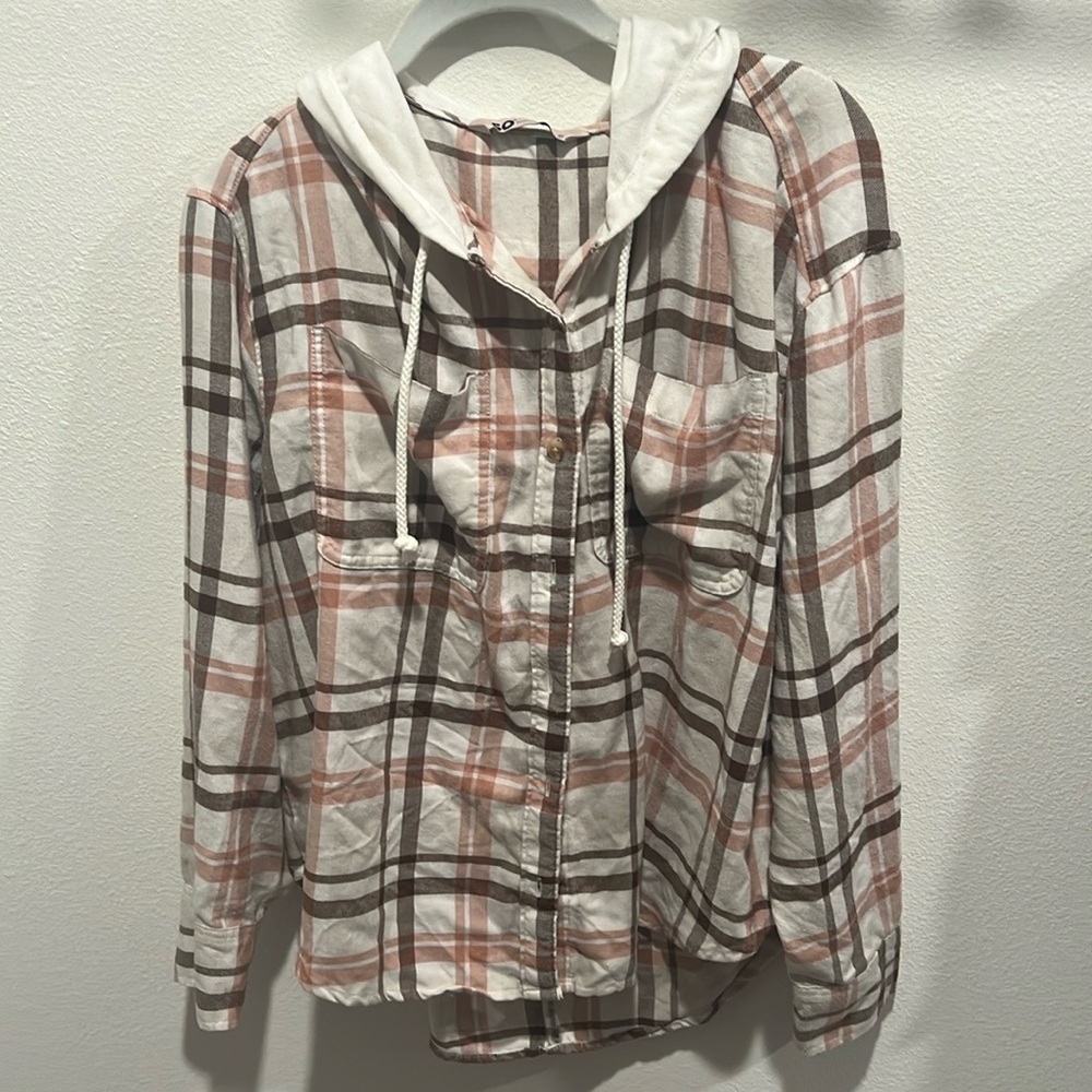 SO Plaid Button Down Flannel
